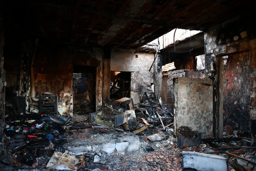 Izgorela kuća u Višnjičkoj Banji