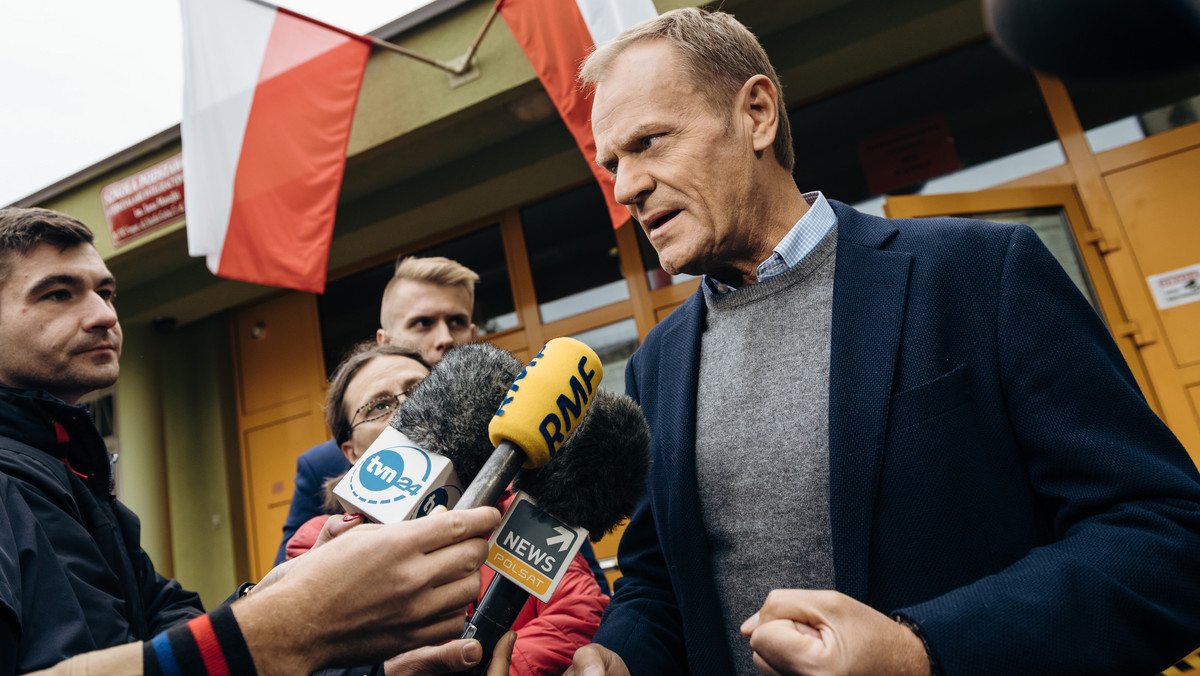 Wybory 2019. Donald Tusk komentuje zwycięstwo PiS