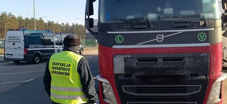 Inspektorzy ITD wstrzymali transport z Chin. To efekt gapiostwa kierowcy