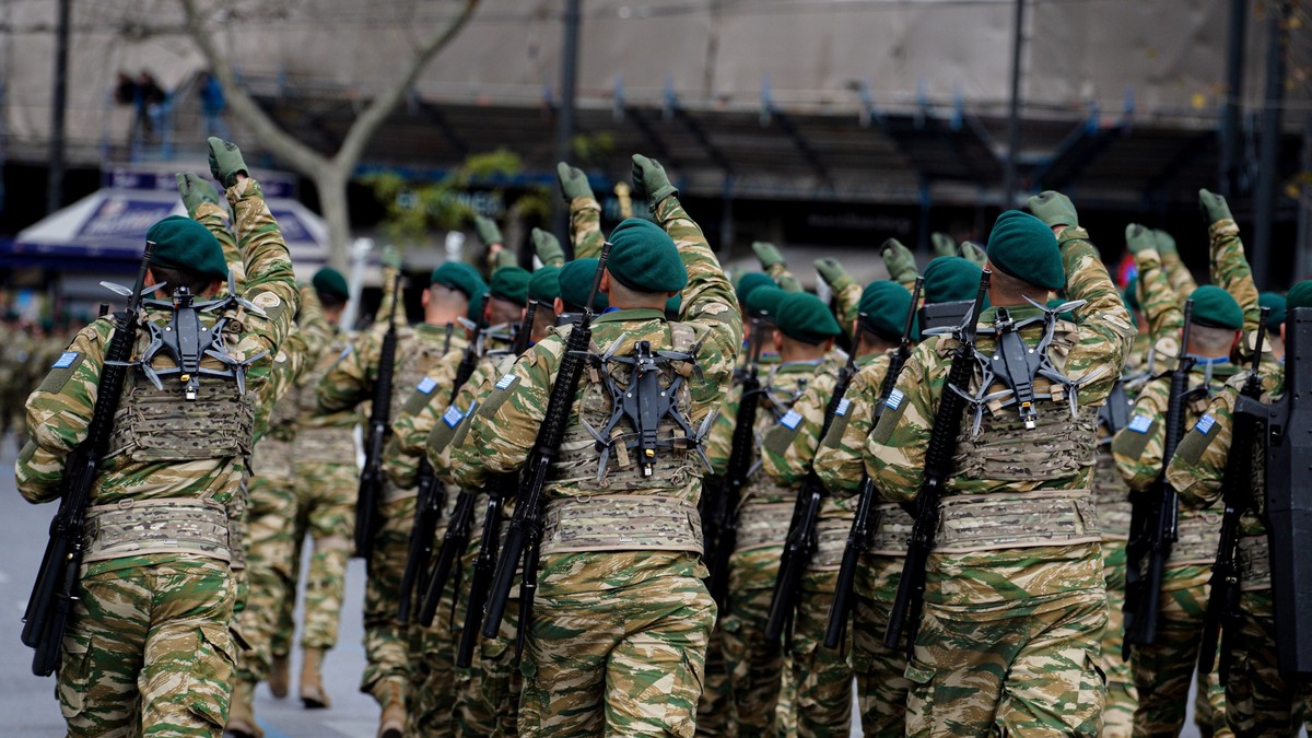 Ilustracija: grčka vojska