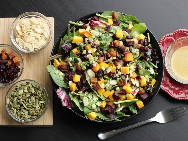 A bowl of vegetable salad [TryVeg]