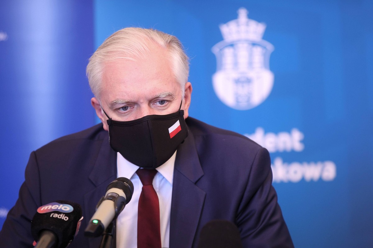 Wicepremier, minister rozwoju, pracy i technologii Jarosław Gowin