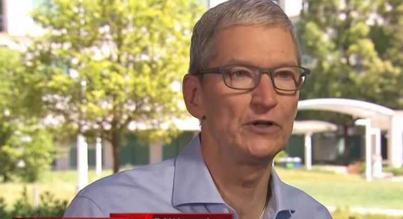 Apple CEO Tim Cook.