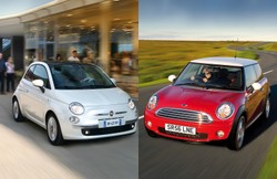 Używane: Fiat 500 czy MINI (R56)? Czyli czasem słońce, czasem deszcz. Wady, zalety, opinie