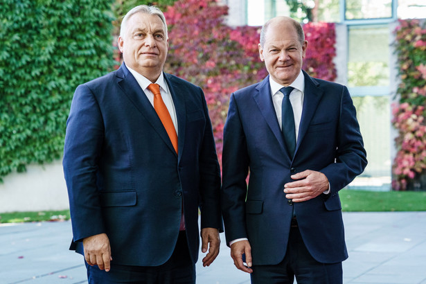 Olaf Scholz i Viktor Orban