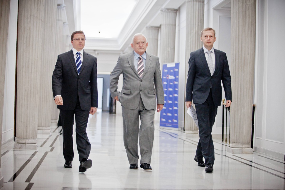 Szef SLD Leszek Miller