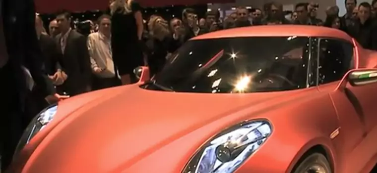 Czym zaskakuje Alfa Romeo 4C Concept - Geneva Motorshow 2011