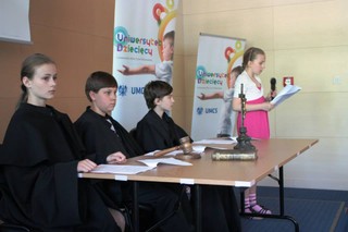 Radcowie uczą dzieci prawa karnego