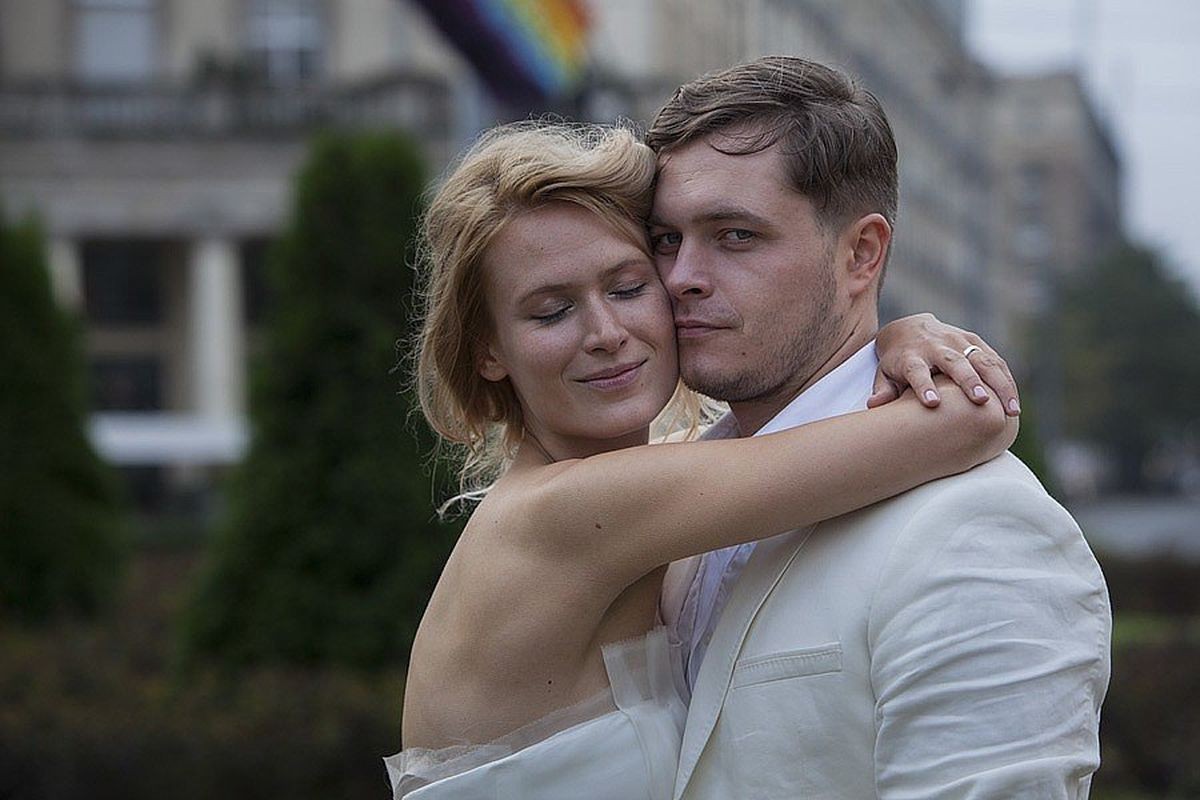 Agnieszka Żulewska i Tomasz Schuchardt w filmie "Chemia"