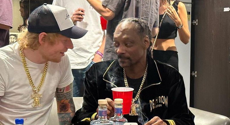 Ed Sheeran avec Snoop Dogg