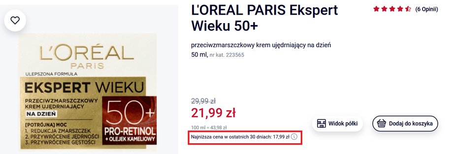 Aktualne promocje w sklepie Rossmann