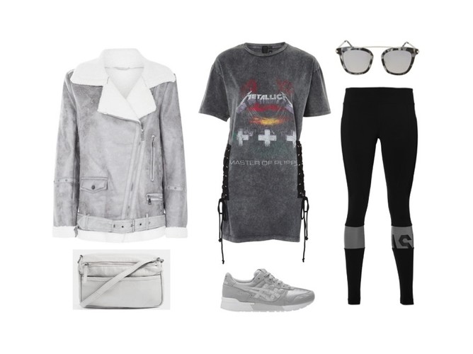 STYLIZACJE z kożuchami motocyklowymi