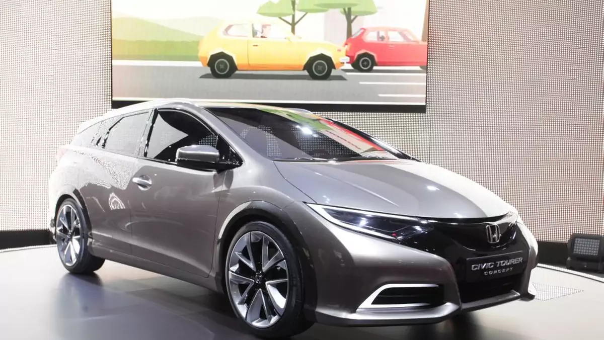 Honda Civic Tourer Concept: dynamiczne kombi