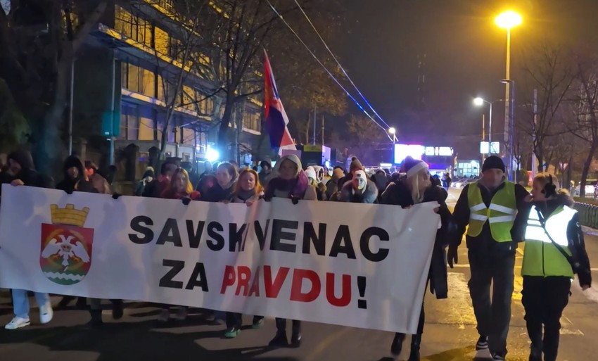 Skup na Savskom vencu 