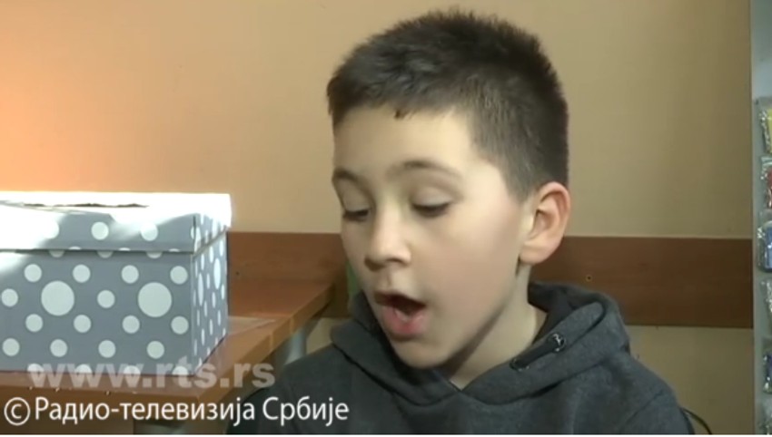 Dečak koji je donirao novac za decu sa invaliditetom