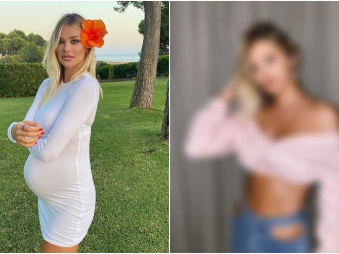 Sofija Milošević posle porođaja