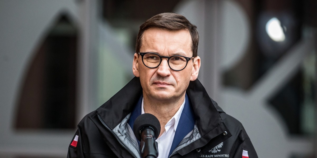 Premier Mateusz Morawiecki