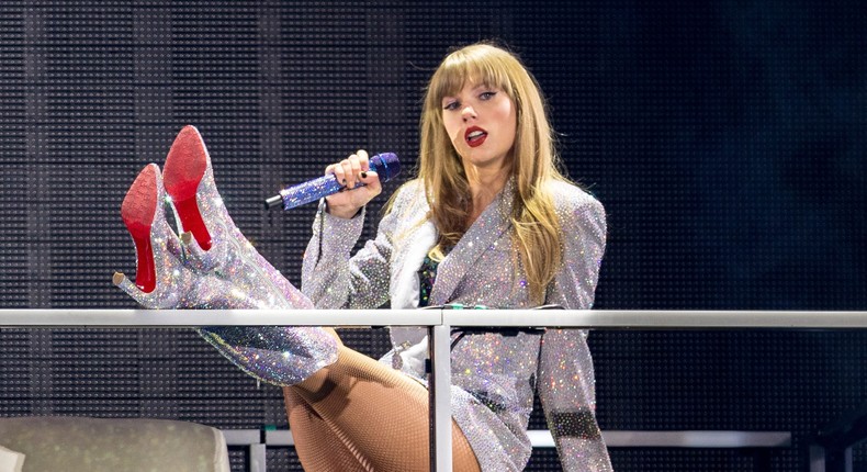 Taylor Swift performs in Las Vegas, Nevada.Christopher Polk/Penske Media via Getty Images