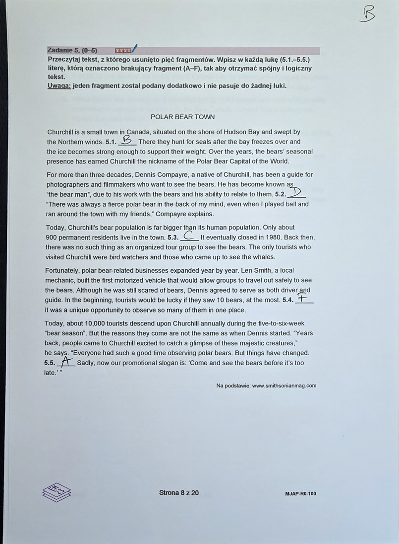 Matura 2024. Język angielski - poziom rozszerzony [ARKUSZE CKE i ODPOWIEDZI]