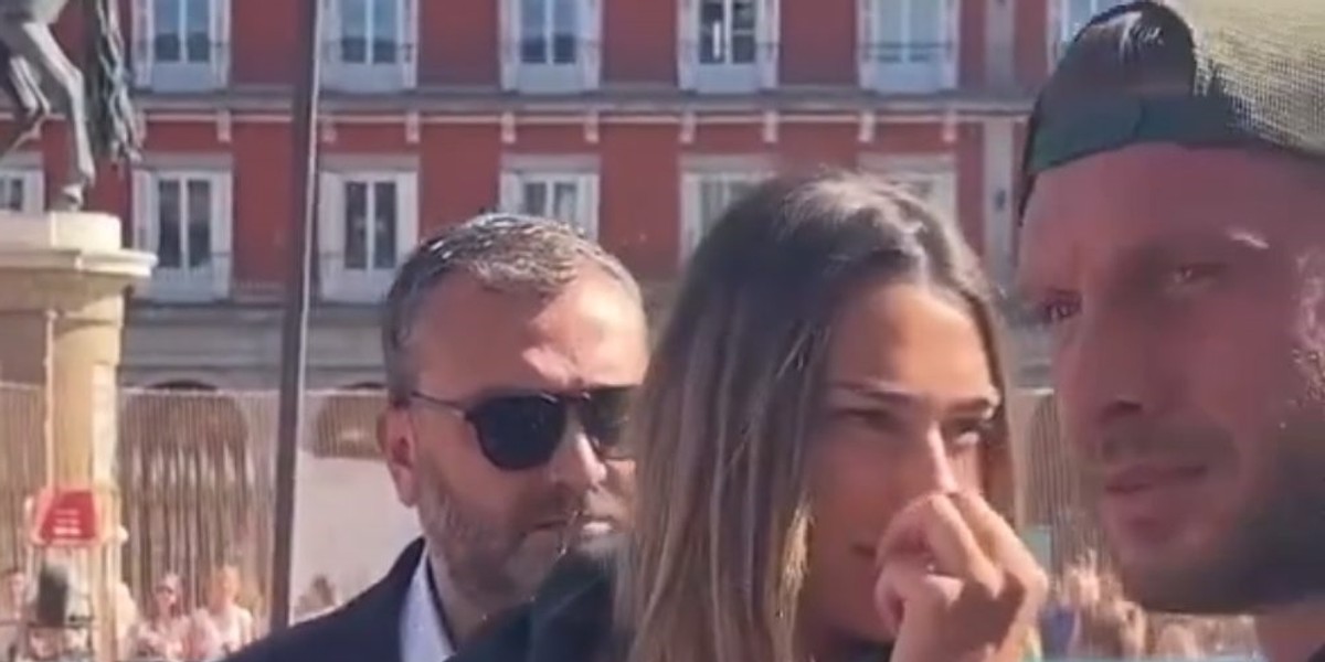 Aryna Sabalenka nie przyszła sama na ceremonię otwarcia turnieju w Madrycie.