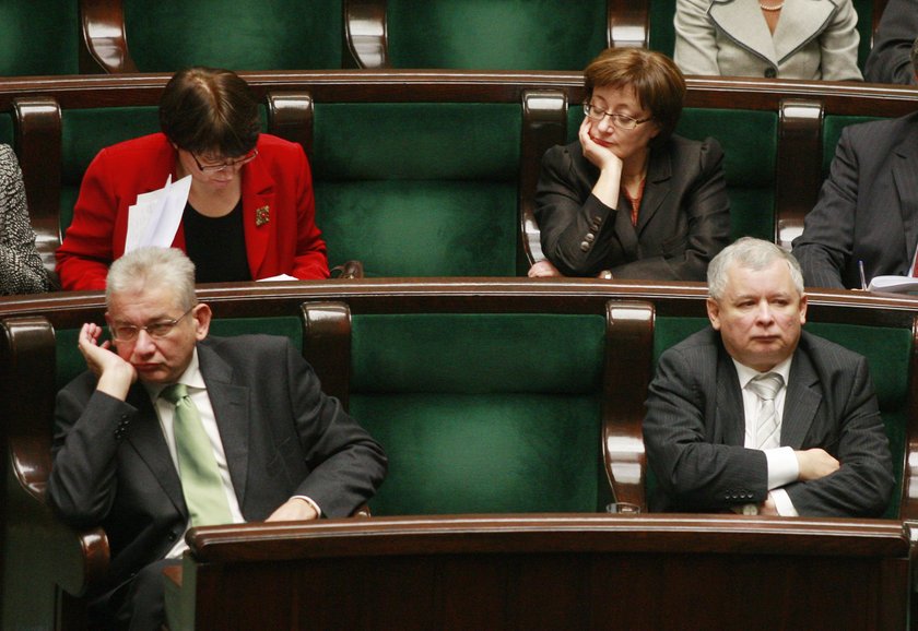 Ludwik Dorn i Jarosław Kaczyński