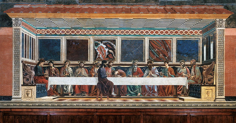 Fresk Andrea del Castagno w Santa Apollonia