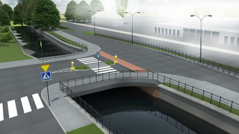 W rejonie dzisiejszego mostu nad Kanałem Raduni powstanie zupełnie nowy przejazd
