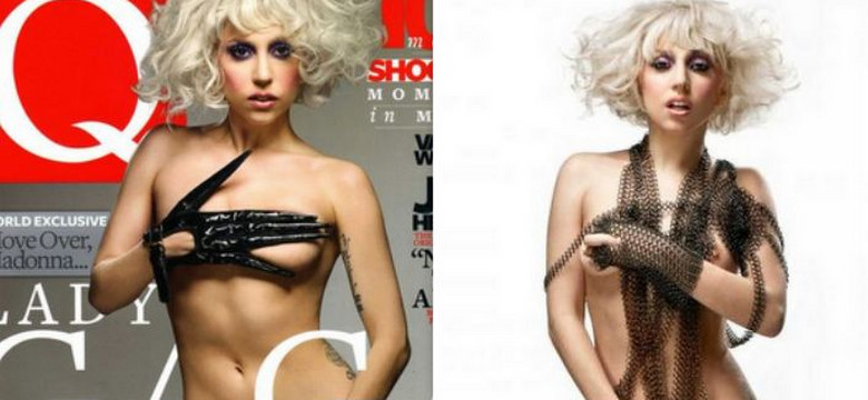Lady GaGa pozuje topless