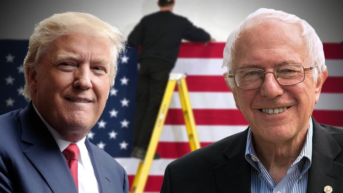 Trump i Sanders 