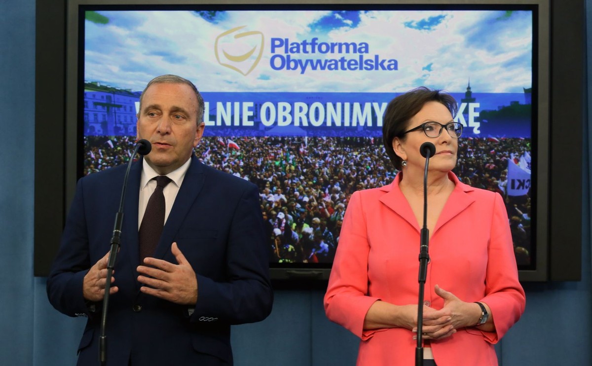 Grzegorz Schetyna, Ewa Kopacz