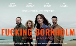 Różczka, Lichota i Czarnecki w serialu audio "Fucking Bornholm" wyprodukowanym przez Empik