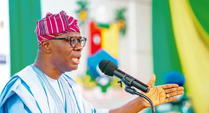 Governor Babajide Sanwo-Olu of Lagos state. (Tribune)