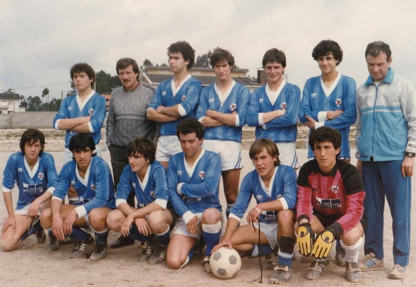 Paulo Sousa wyróżniał się grą już w lokalnym zespole w Viseu.