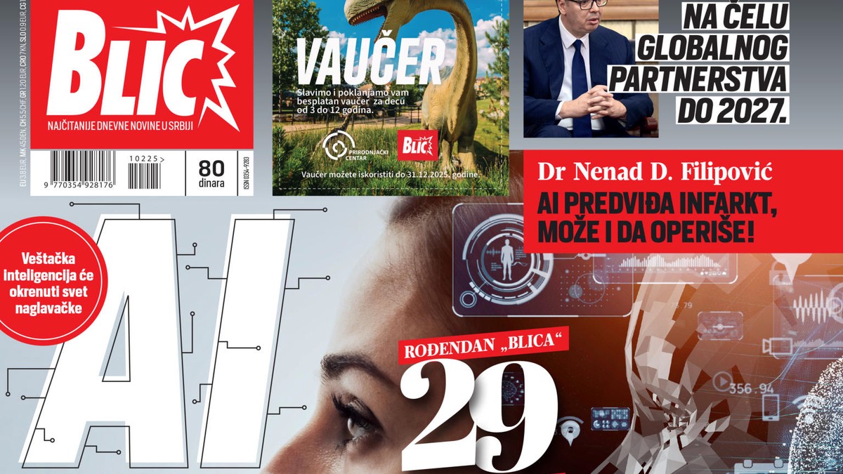 Naslovna strana za 16.9. - Blic
