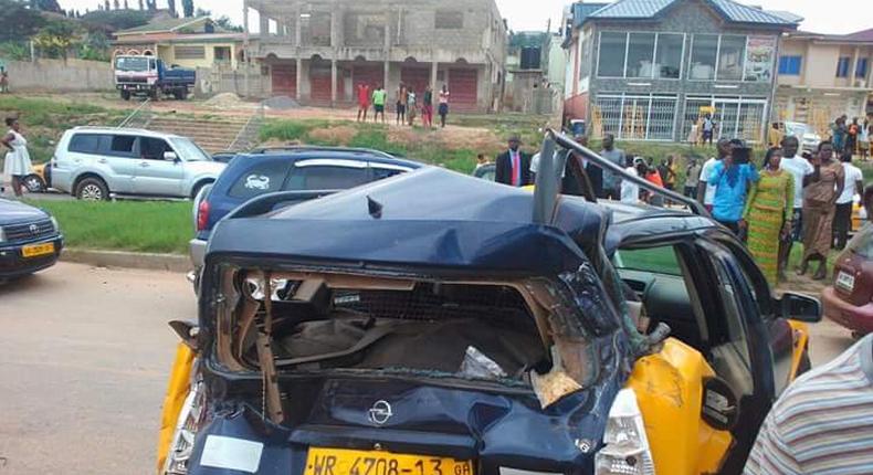 Two children feared dead in the accident