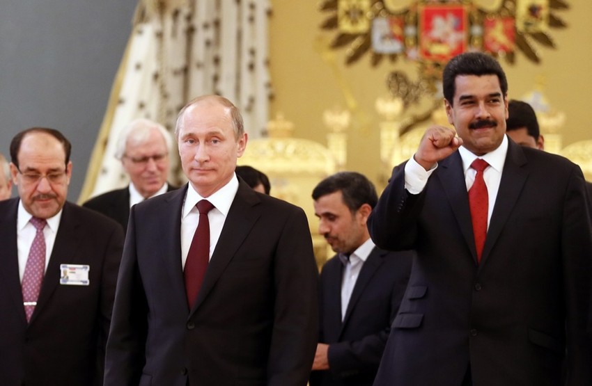 Vladimir Putin i Nikolas Maduro na forumu zemalja izvoznica gasa GECF u Moskvi 1. jula 2013.