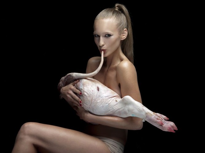 Raciczka świńska w ustach? Ola Kuligowska dała radę