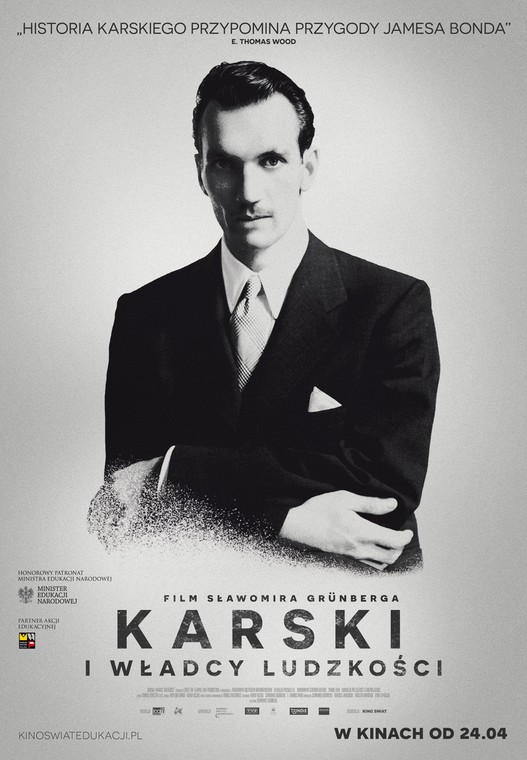 "Karski i władcy ludzkości" - plakat