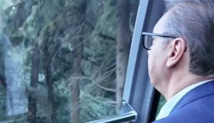 Aleksandar Vučić/Gruzija/Vožnja žičarom