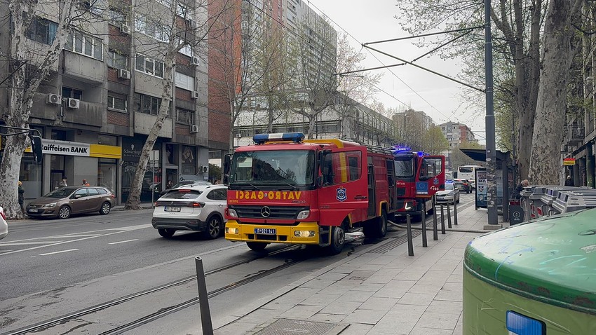 Vatrogasne ekipe su stigle veoma brzo