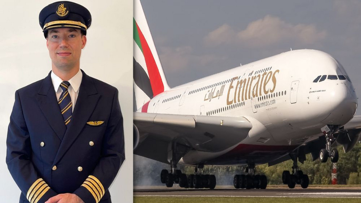Polak zdradza, jak wygląda praca pilota w Emirates [WYWIAD]