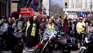 Protestna šetnja studenata u blokadi