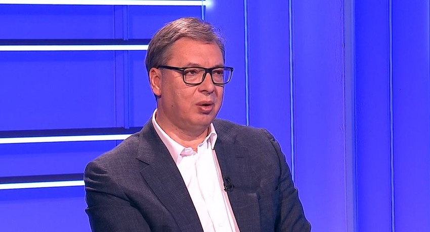 Vučić u emisiji "Prva tema"