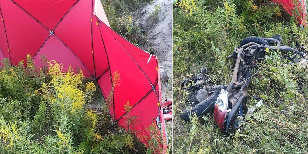 Tragiczny wypadek w Jarzębiej Łące.