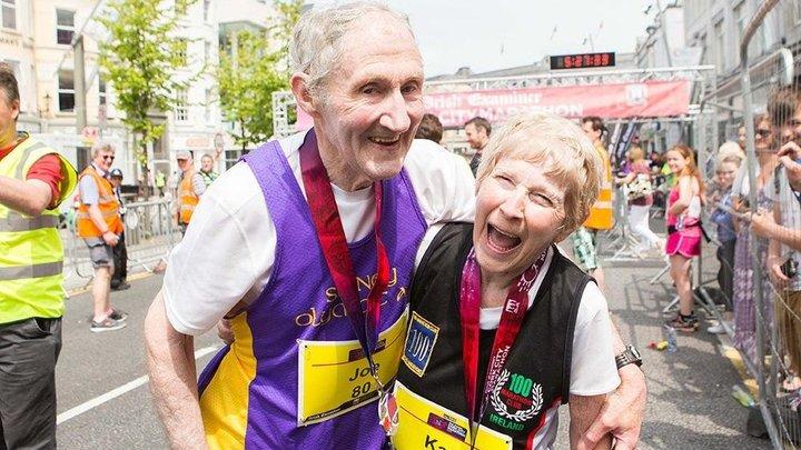 80 évesen futották le a maratont!