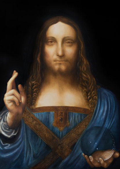 "Salvador Mundi" Leonarda da Vinci