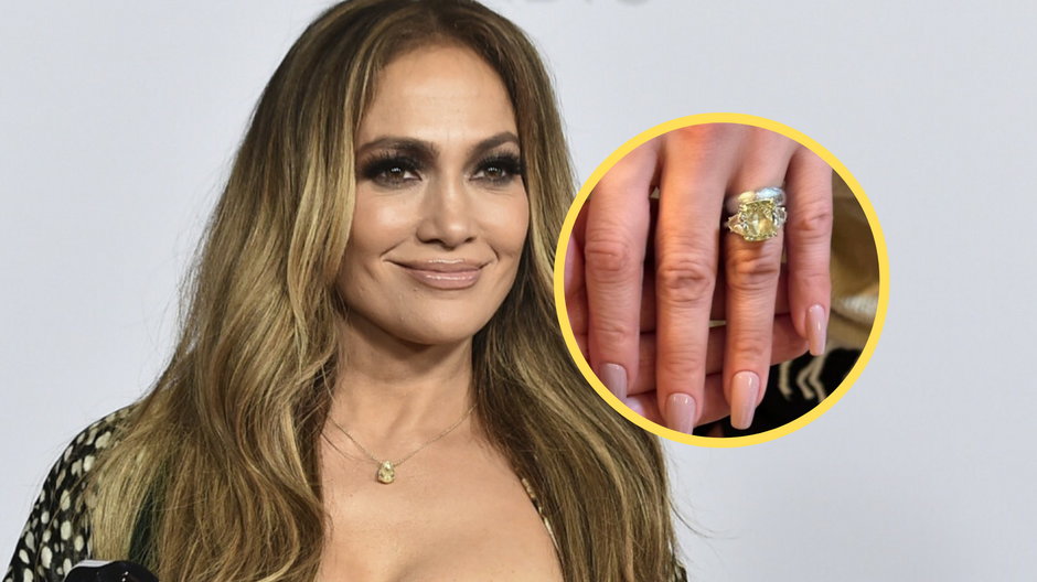 Jennifer Lopez pochwaliła się rich girl nails (fot. srceen: instagram.com/@tombachik)
