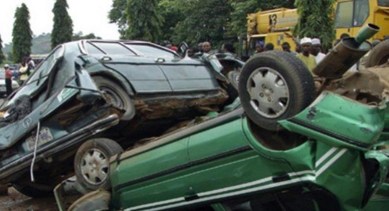 8 killed, pregnant woman, boy injured in accident on Lagos/Abeokuta expressway (not pictured).