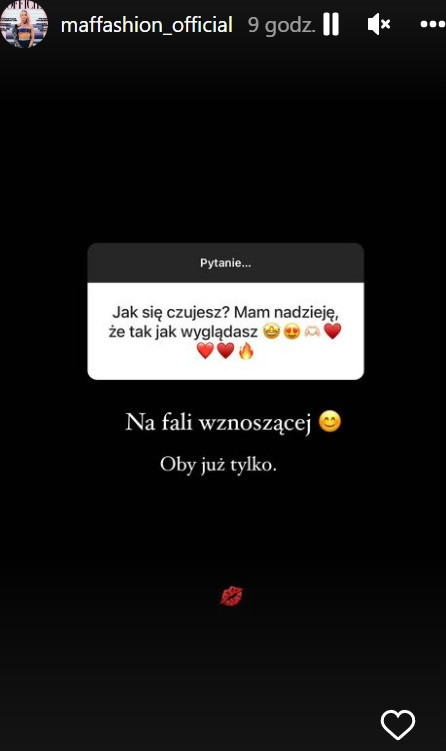 Jak czuje się Maff?