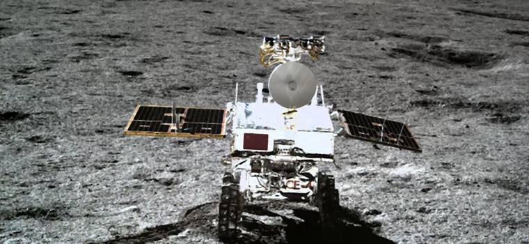 Chiński łazik odnalazł po ciemnej stronie Księżyca przezroczyste kule